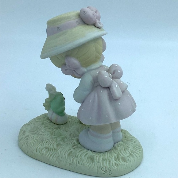 1990 Precious Moments “Hoppy Easter, Friend” Figurine - Picture 8 of 10